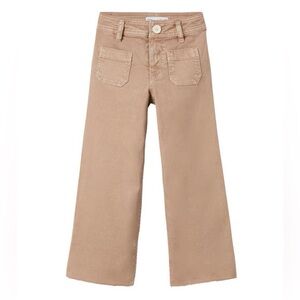 🤎 Zara Kids Tan / Brown Straight-Leg Jeans – Size 8